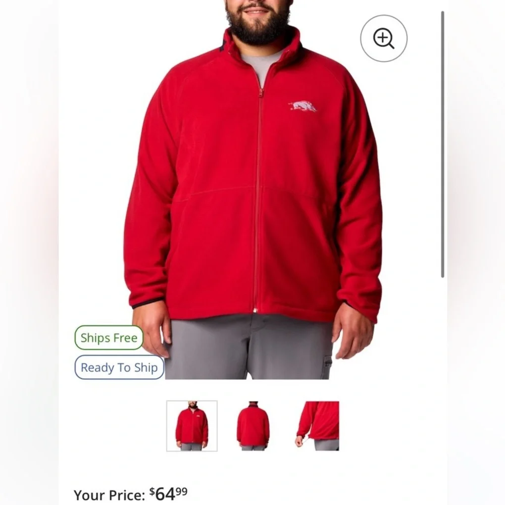 Columbia Razorback jacket - Picture 2 of 5